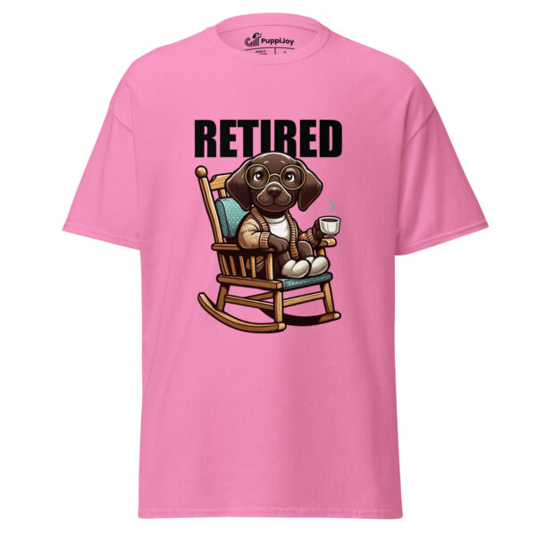 Retired German Shorthaired Pointer T-Shirt – Funny GSP Meme Tee, Unisex - Image 3