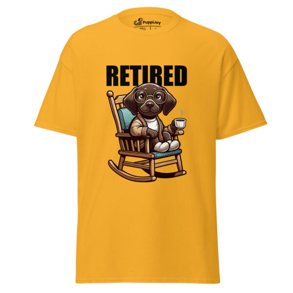 Retired German Shorthaired Pointer T-Shirt – Funny GSP Meme Tee, Unisex - Image 5