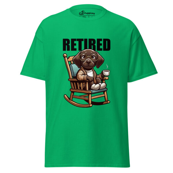 Retired German Shorthaired Pointer T-Shirt – Funny GSP Meme Tee, Unisex - Image 2