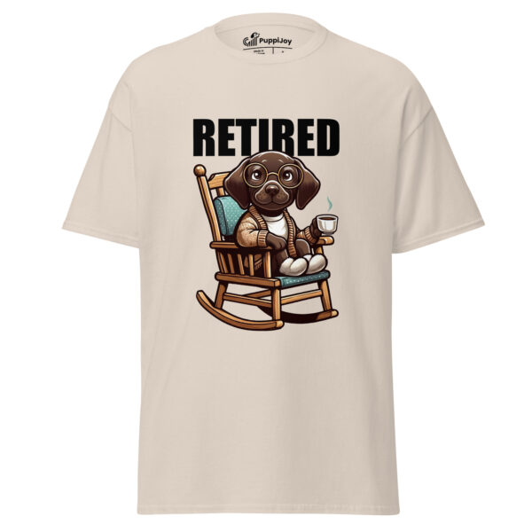 Retired German Shorthaired Pointer T-Shirt – Funny GSP Meme Tee, Unisex - Image 9
