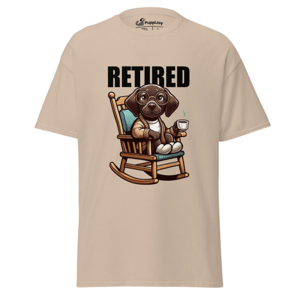 Retired German Shorthaired Pointer T-Shirt – Funny GSP Meme Tee, Unisex - Image 7