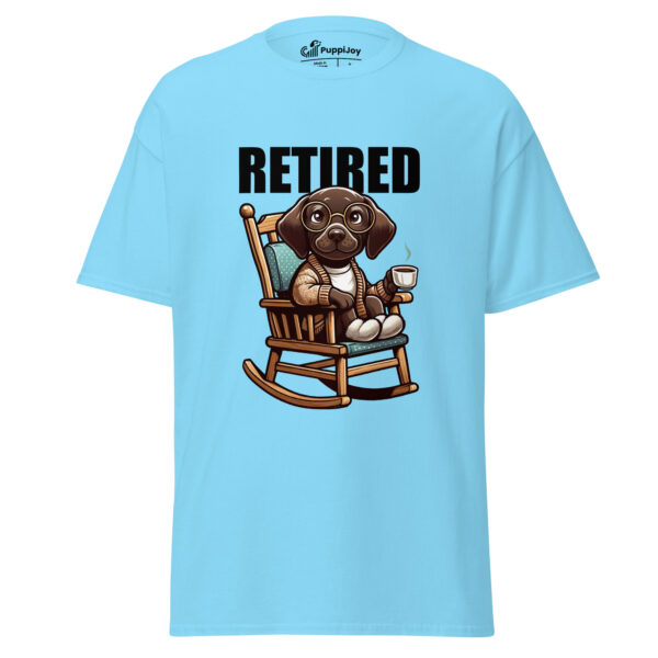 Retired German Shorthaired Pointer T-Shirt – Funny GSP Meme Tee, Unisex - Image 8