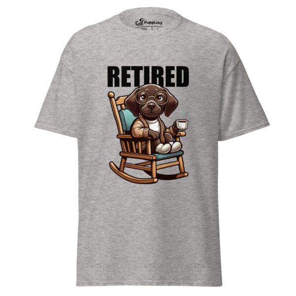 Retired German Shorthaired Pointer T-Shirt – Funny GSP Meme Tee, Unisex - Image 6