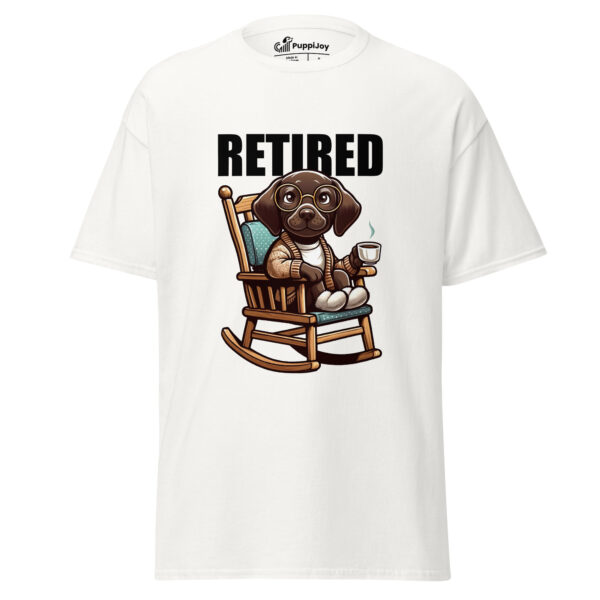 Retired German Shorthaired Pointer T-Shirt – Funny GSP Meme Tee, Unisex - Image 11
